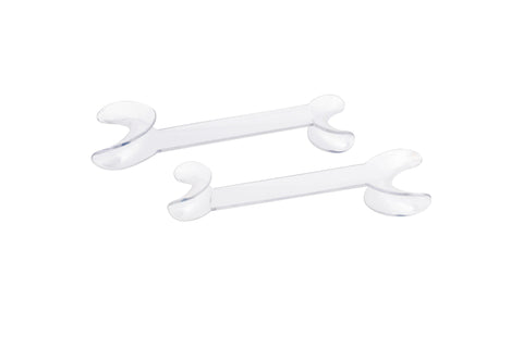Orthodontic double-sided C-shaped cheek retractors, 2-pack