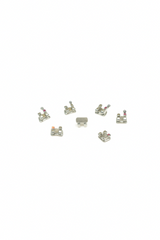 Elite metal orthodontic brackets full set upper/lower 5–5 — Roth or MBT prescription, .018 or .022 slot
