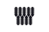 Elastic Ligatures for Braces – 1080 Pieces, 28 Colors