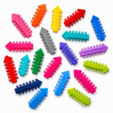 Elastic Ligatures – 1080 Qty (28 Vibrant Colors)